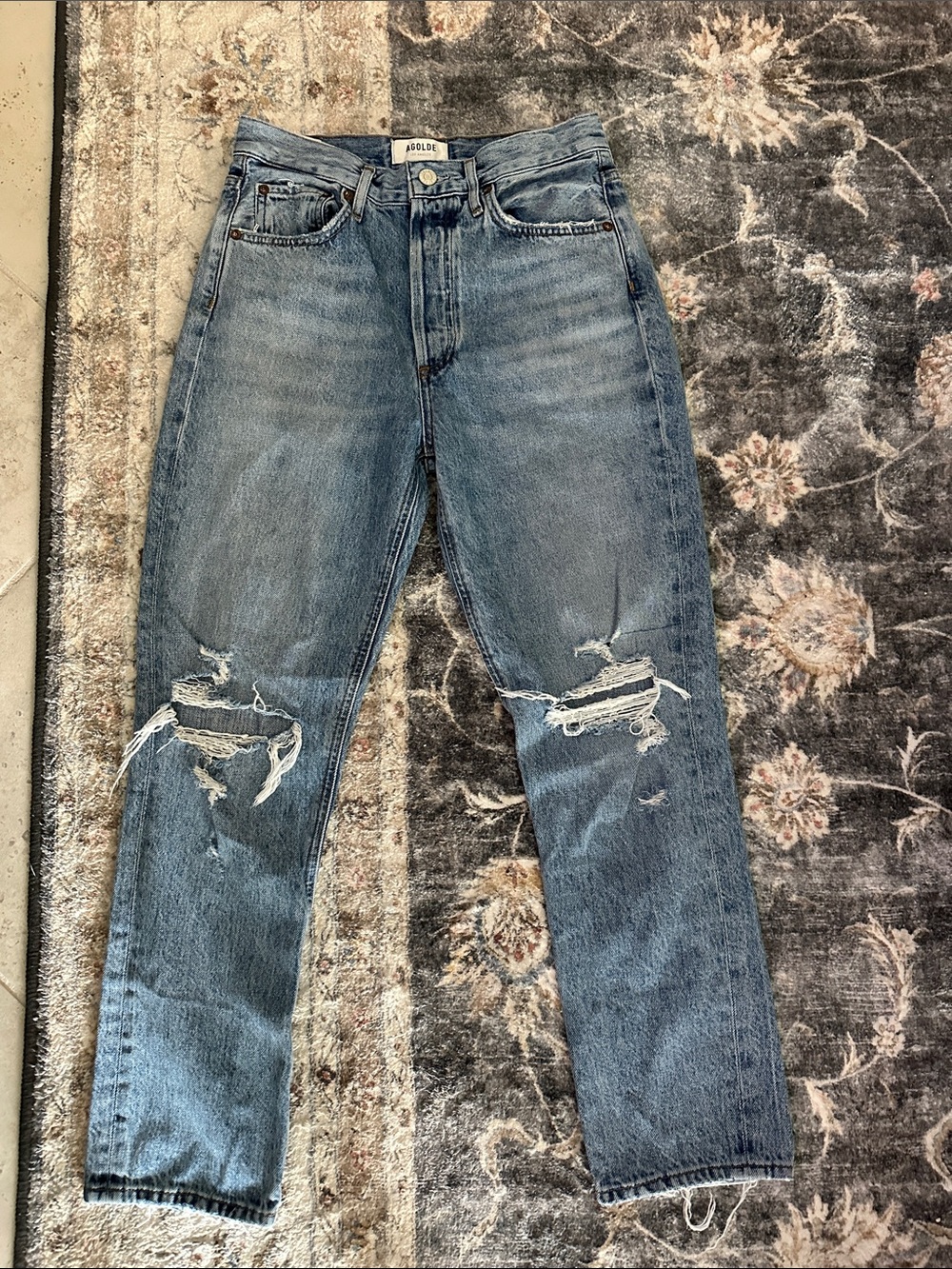 Agolde Riley Crop Jeans